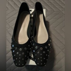 Schutz Perla Ballet Flats worn once